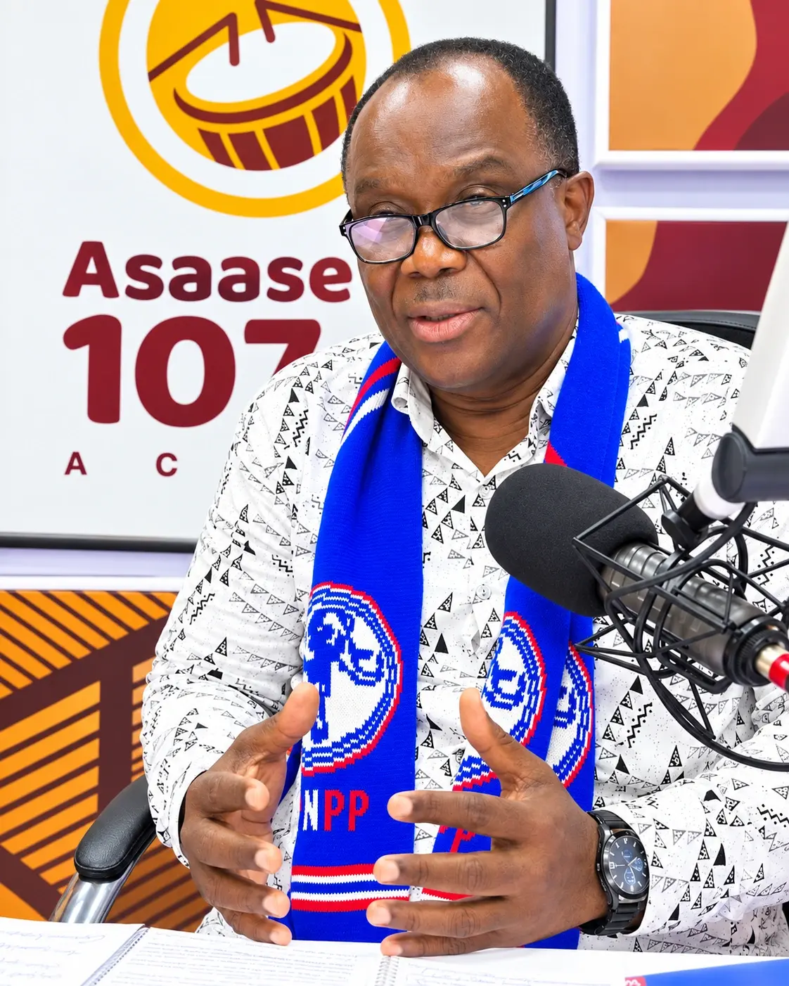 Kwabena Abankwah-Yeboah during a public appearance